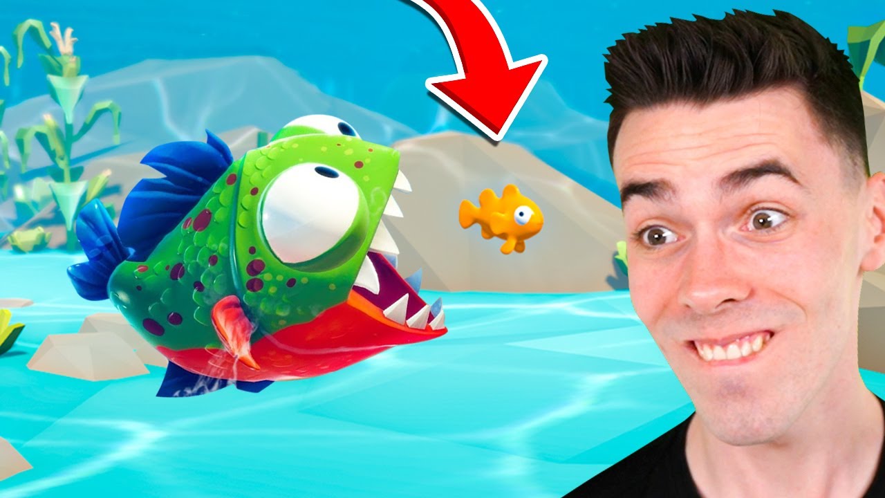 ZOSTAŁEM PIRANIĄ i WSZYSTKIE RYBY SIĘ MNIE BOJĄ! (I Am Fish)