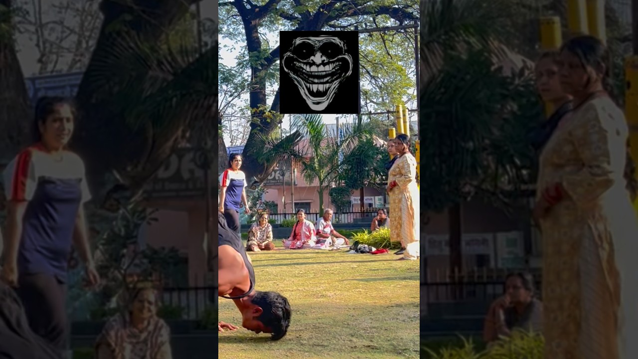 😂Calisthenics reaction in park 💀 #shorts #reaction #calisthenics #fitness #rahulrajak #india