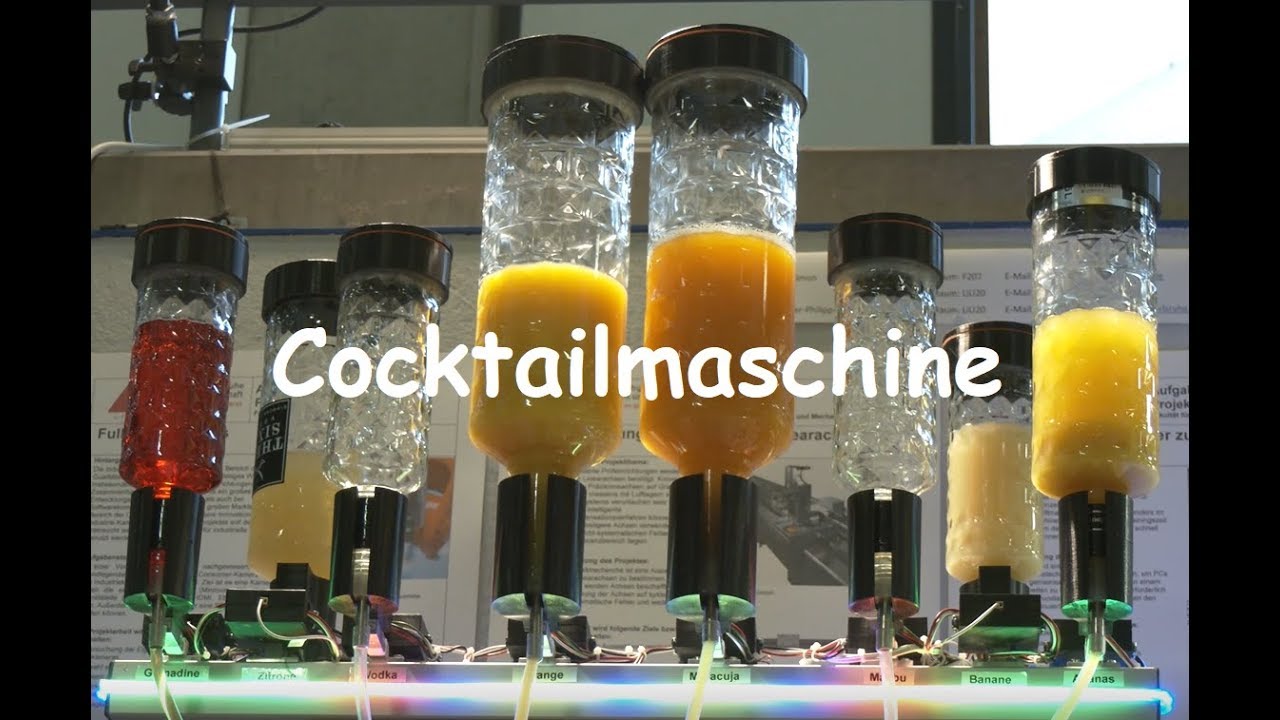 Cocktailmaschine - Projekt an der Hochschule Karlsruhe -