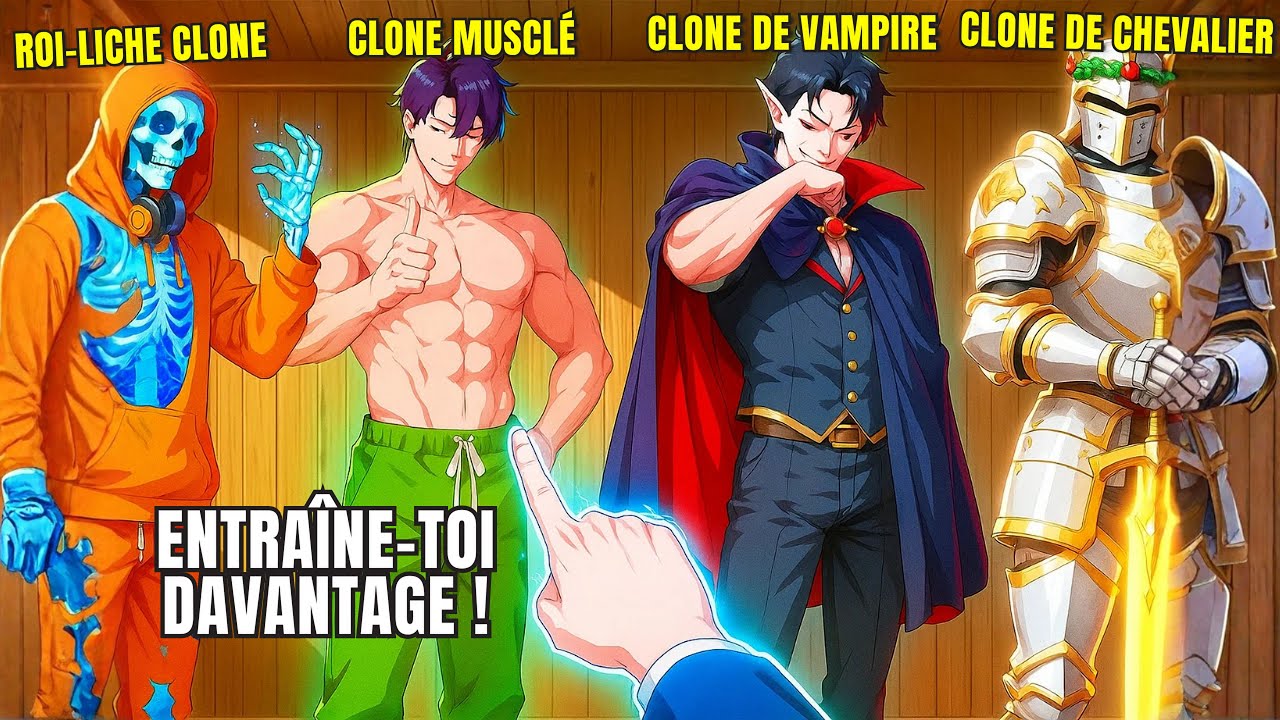 🔥 Seul, il peut se cloner et évoluer 10x plus vite sans sortir de chez lui ! - Résumé Manhwa