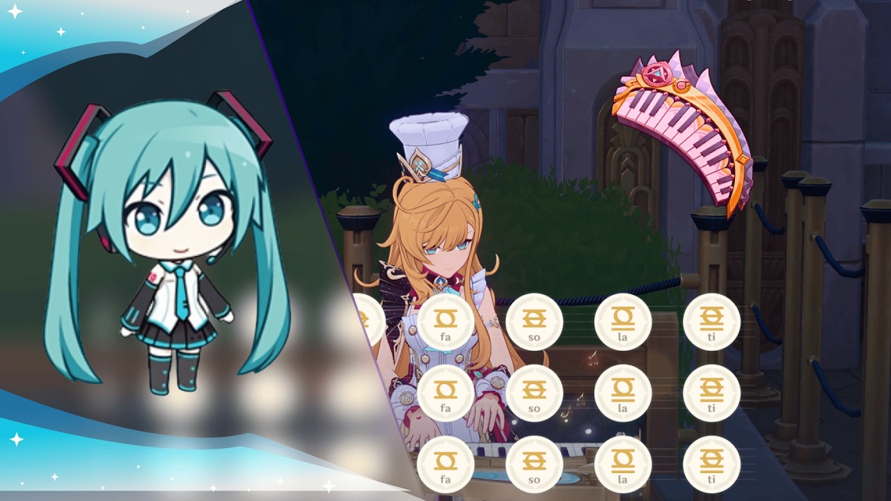 Hazy Moon but the lyric is replaced by the new harmonica instrument | Genshin Impact