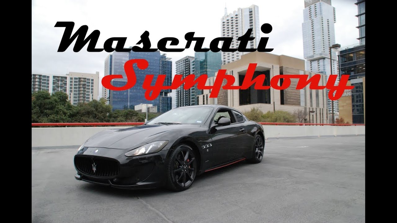 VERY LOUD MASERATI GRANTURISMO POV - BRUTAL ACCELERATIONS