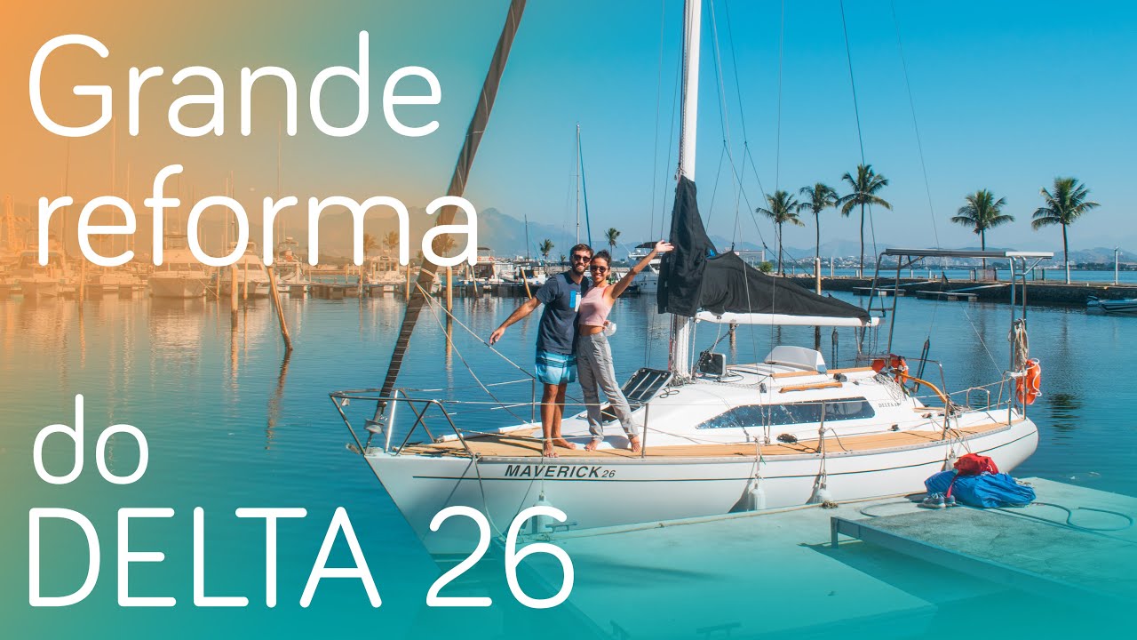 Conhe&ccedil;a um VELEIRO por dentro | Delta 26 Reformado! | Sailing MotionMe Ep. 84