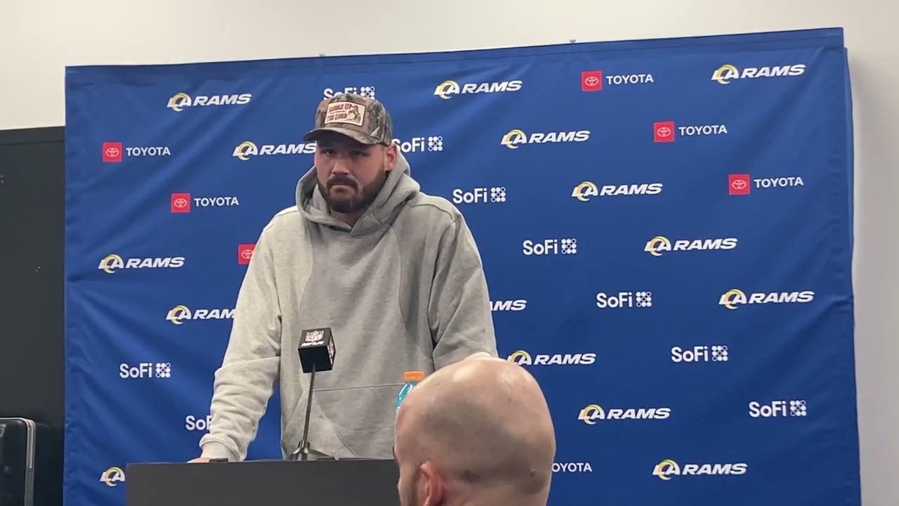 Los Angeles Rams TE Colby Parkinson Discusses Game-Winning Catch Against Panthers