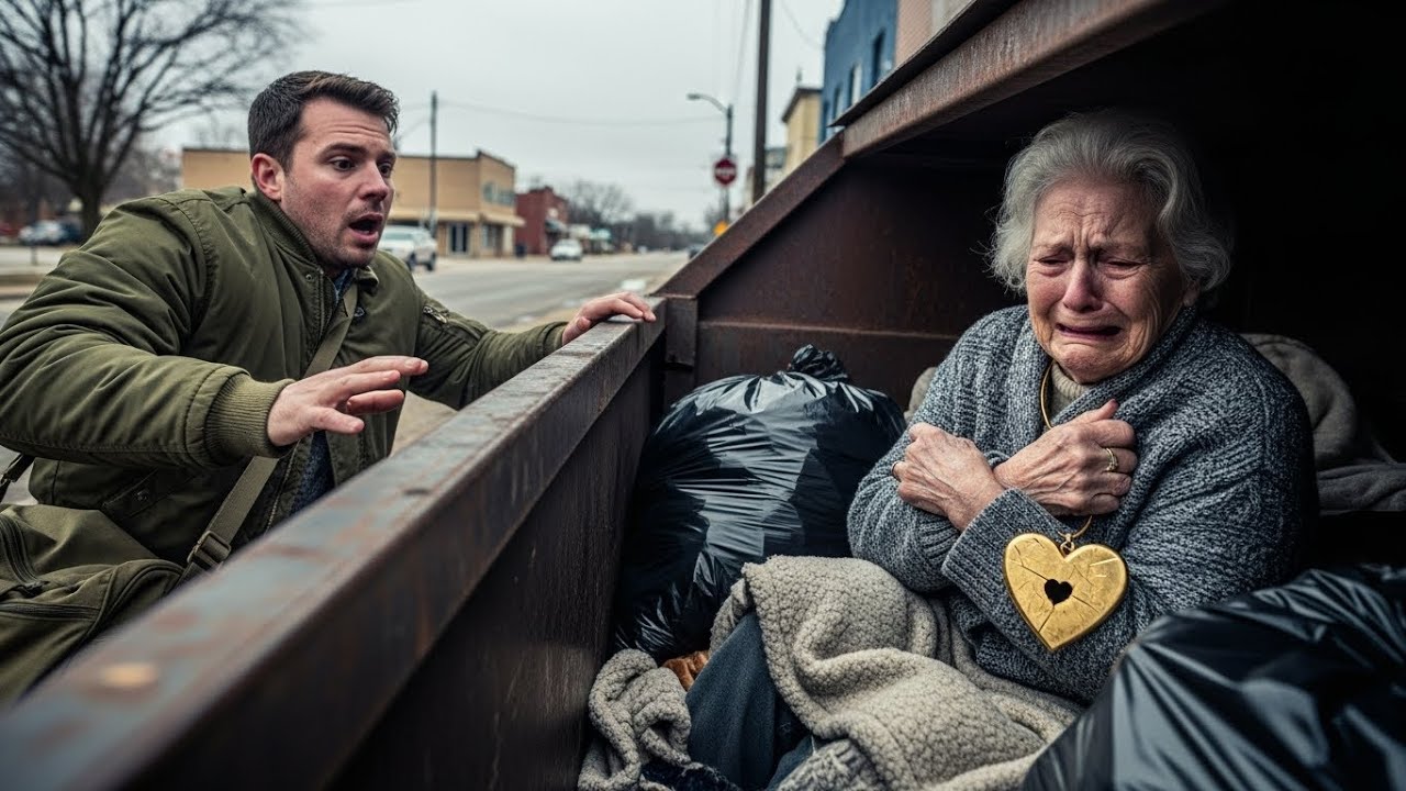 💔 Veteran Comes Home and Finds His Elderly Mom Living in Trash — Then Learns Who Destroyed Her Life