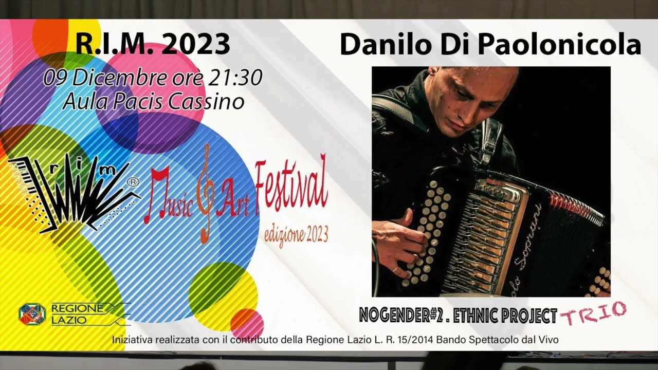 Danilo Di Paolonicola - Spleen (R. Galliano) Nogender 2 Ethnic Project Trio - Rim/Music Art Festival