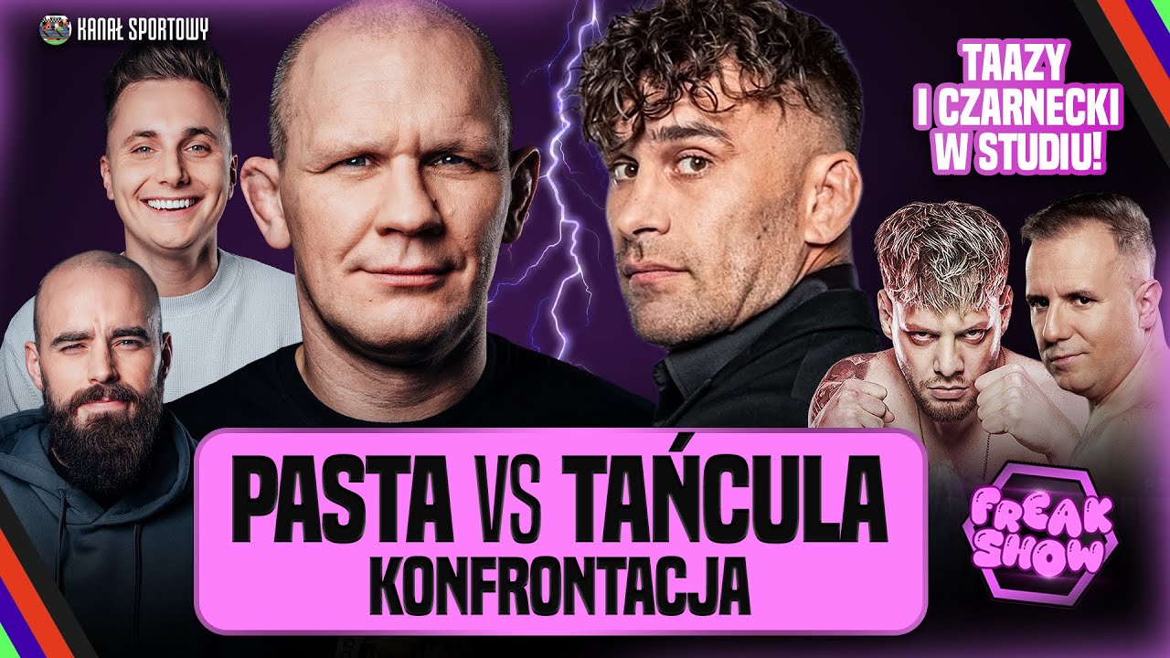 FREAK SHOW: PASTA VS TAŃCULA! TAAZY I CZARNECKI W STUDIU! TURSKI, MŚCIWUJEWSKI, PASTERNAK ZAPRASZAJĄ