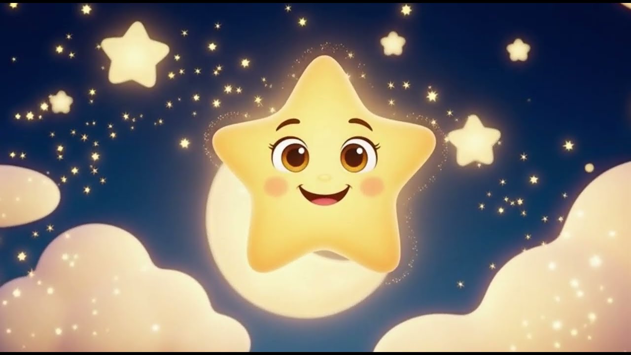 Twinkle Twinkle Little Star 🌟 | Kids Lullaby | Peaceful Bedtime Song
