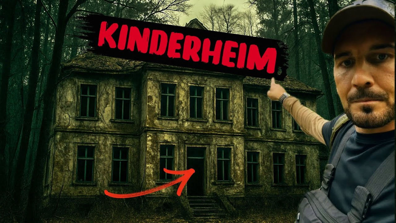 LOSTPLACE ERKUNDUNG wir waren nicht alleine – Gruselige Geräusche im verlassenen Kinderheim!🏚️🤯