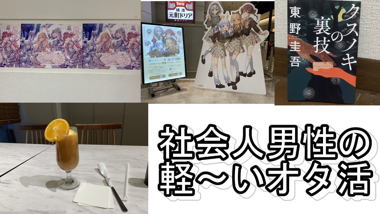 【VLOG】私用帰りの社会人男性が少しオタ活動してみた