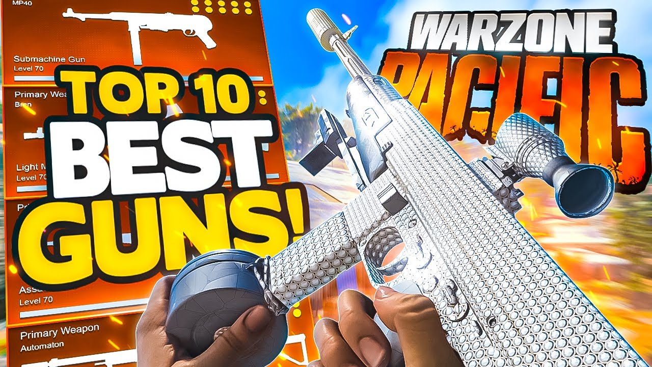 Warzone Top 10 BEST GUNS + Class Setups in February 2022 (Best Loadout)