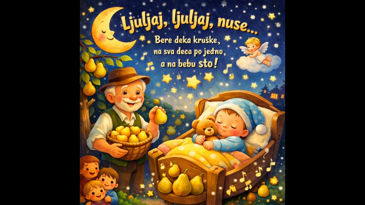 AI bajka za laku noć - Ljuljaj ljuljaj nuše
