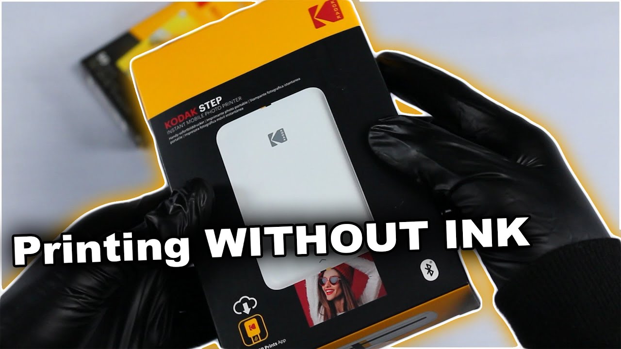 Printing WITHOUT INK!? - KODAK Step Wireless Mobile Photo Mini Printer Unboxing/Review