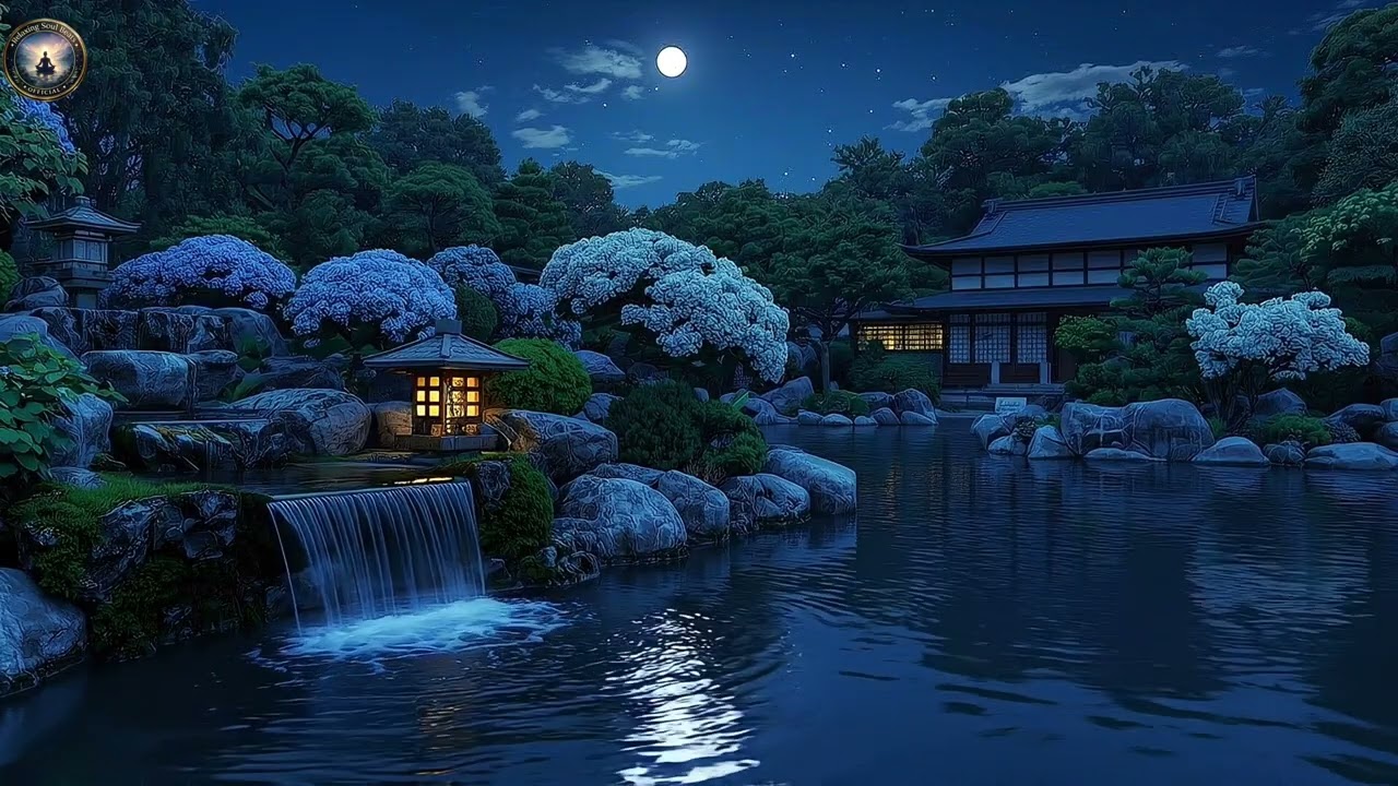 Insomnia Relief ✨ Calming Water & Piano | Giải Tỏa Mất Ngủ & Nhạc Nước Chảy Nhẹ