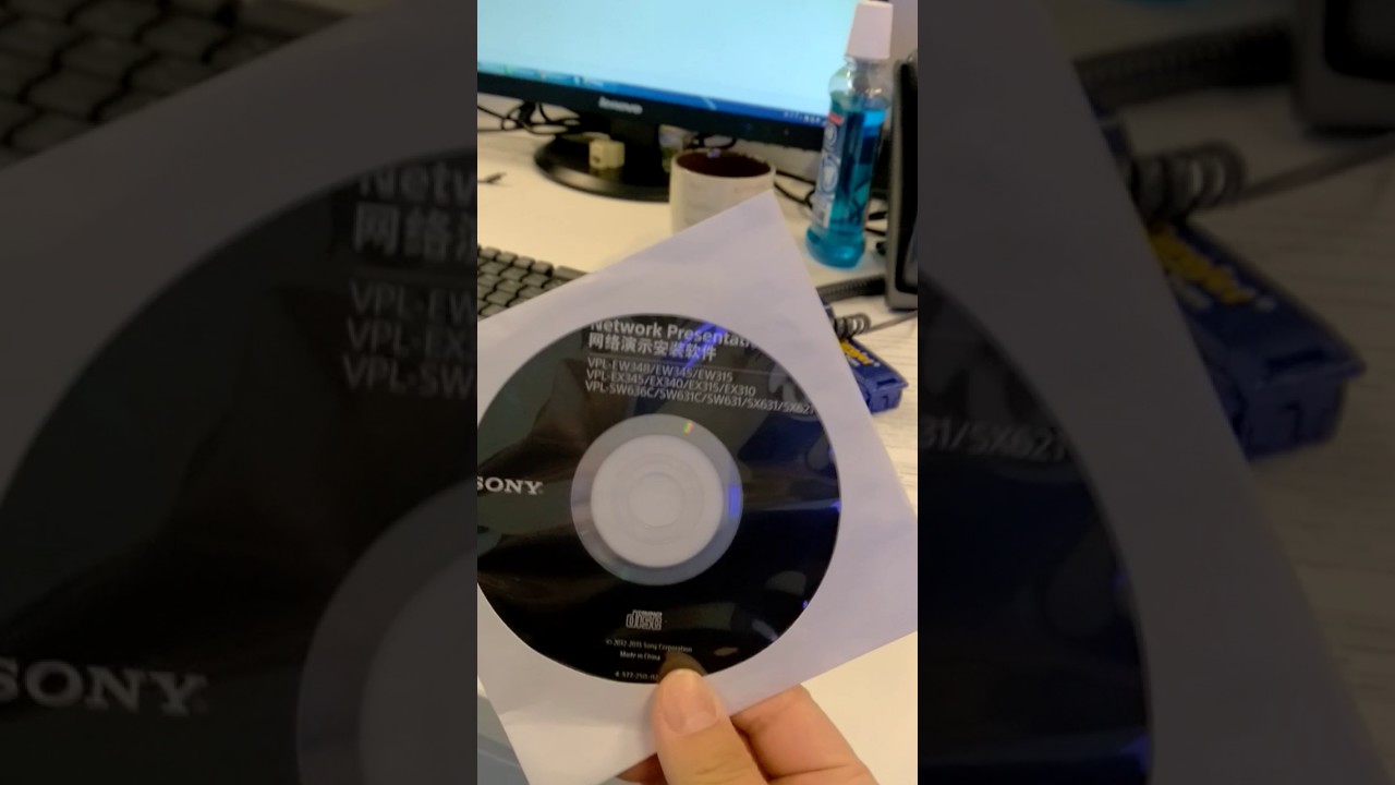 Sony projector LAN connection