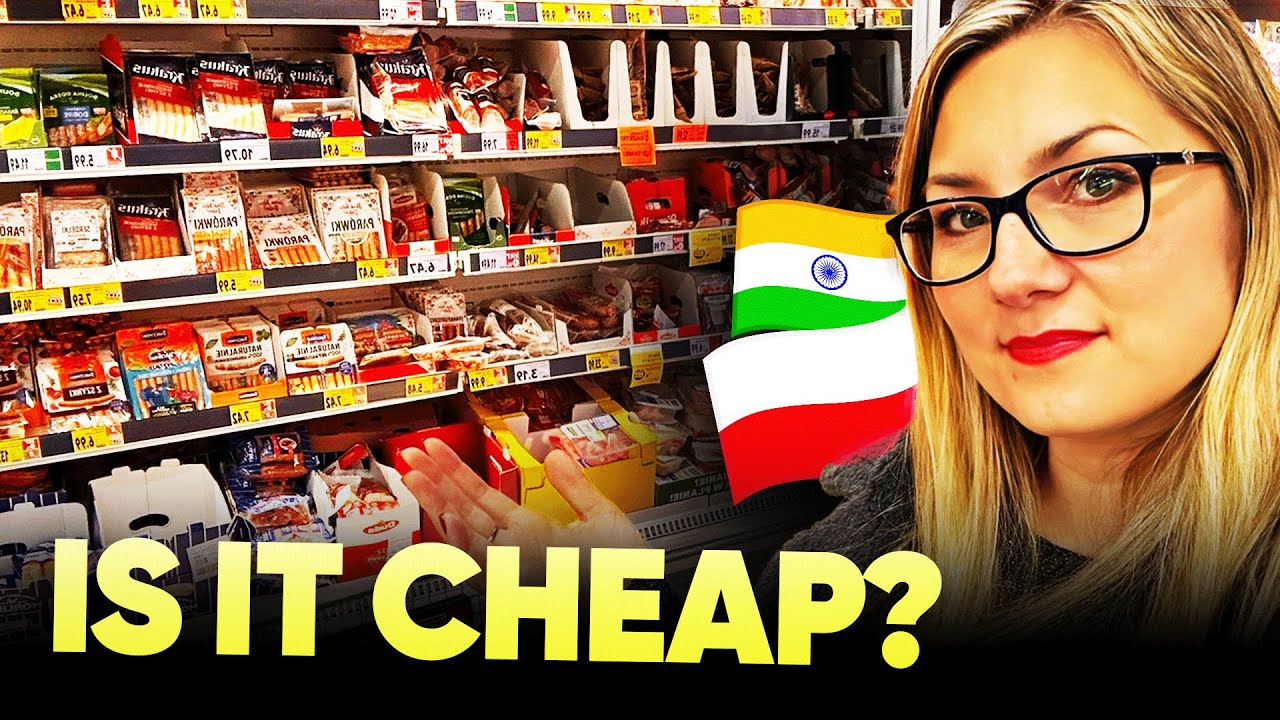 Foreigner Comparing Grocery Prices in Poland vs India - Shocking Results! 😨 | Agnes Mann
