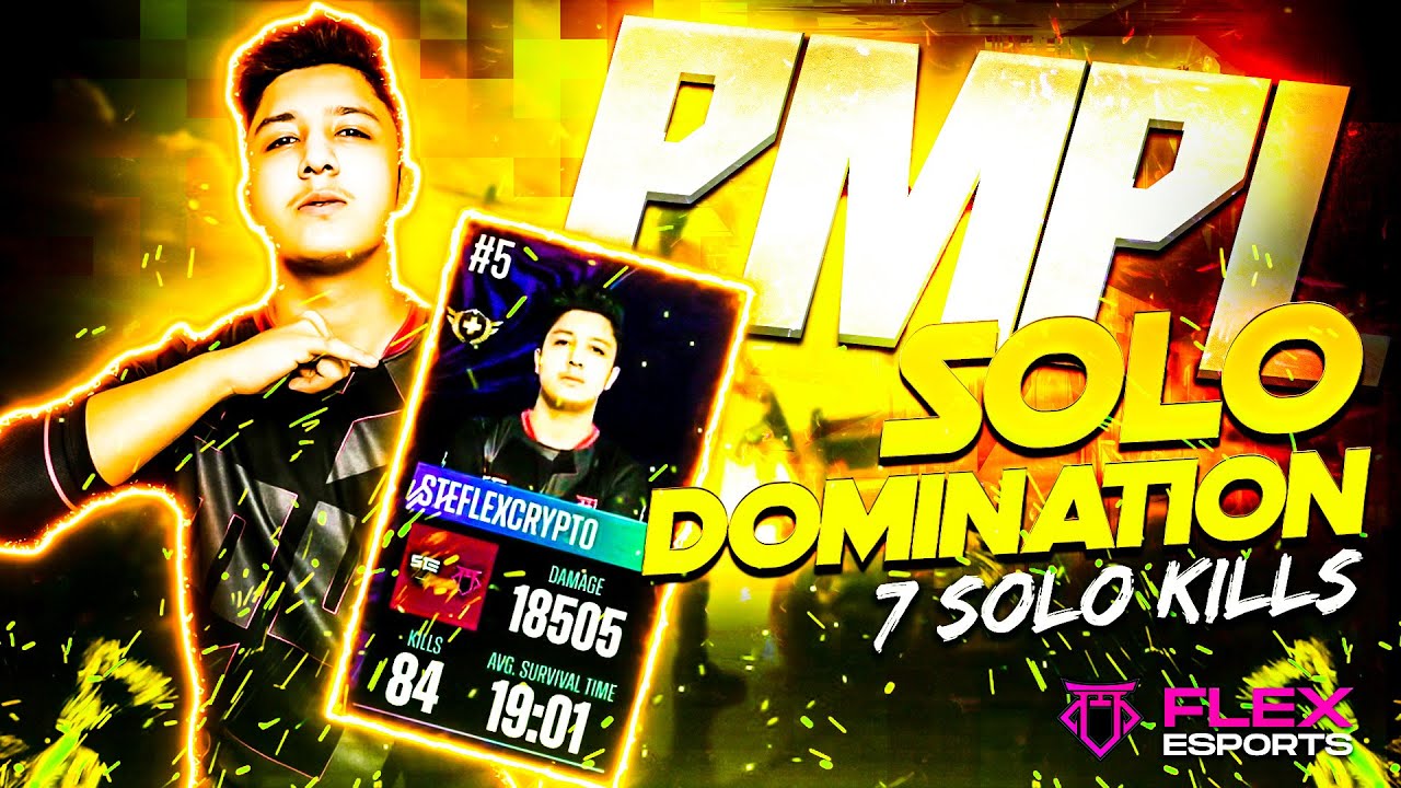 PMPL SOUTH ASIA &bull; KNOCK PUSH ACTION &bull; 7 SOLO KILLS &bull; CRYPTO &bull;