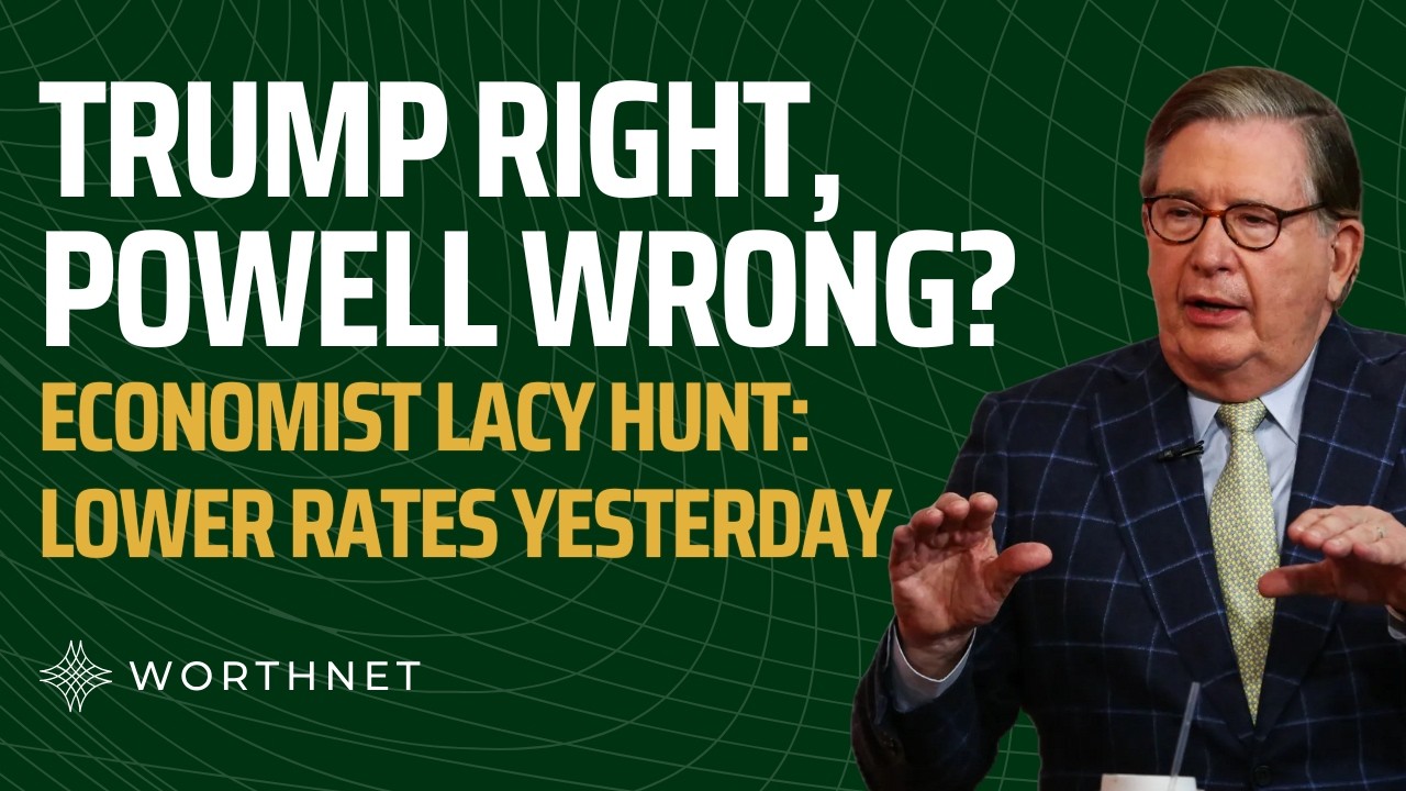 Economist Lacy Hunt Advocated Lower Rates Months Before Trump – Believes Fed is Way Behind