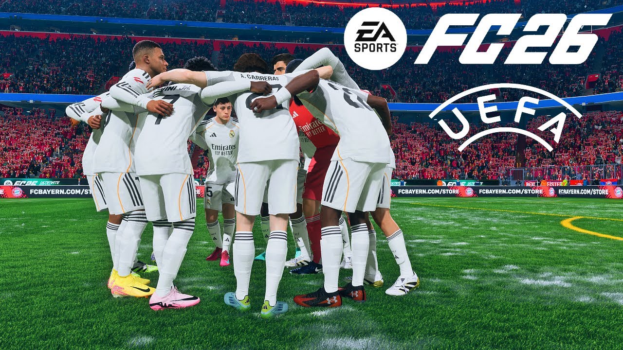 FC 26 - Real Madrid vs As Monaco : UEFA Ligue des Champions Gameplay 4K