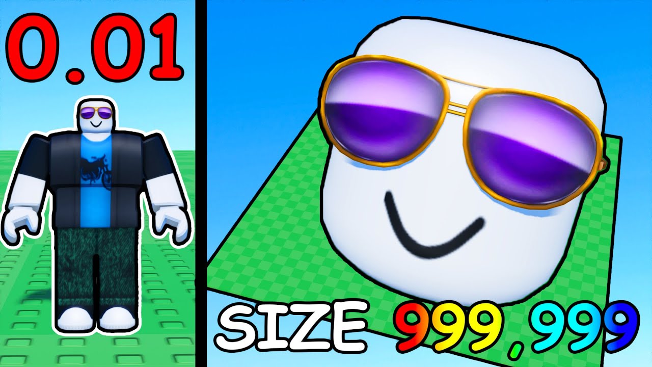 Every Second +1 HEAD SIZE in Roblox...