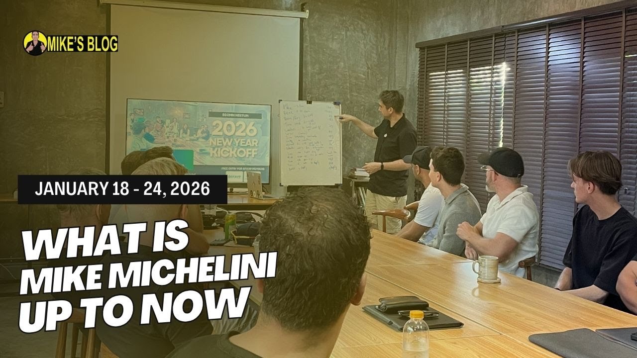 What Is Mike Michelini Up To Now: Jan 18 - 24, 2026