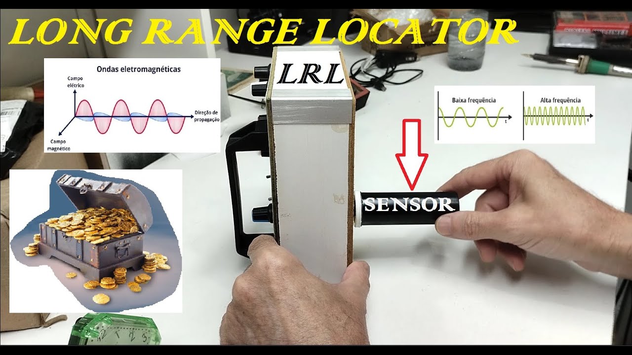 (Long range locator) com novo sensor magnético