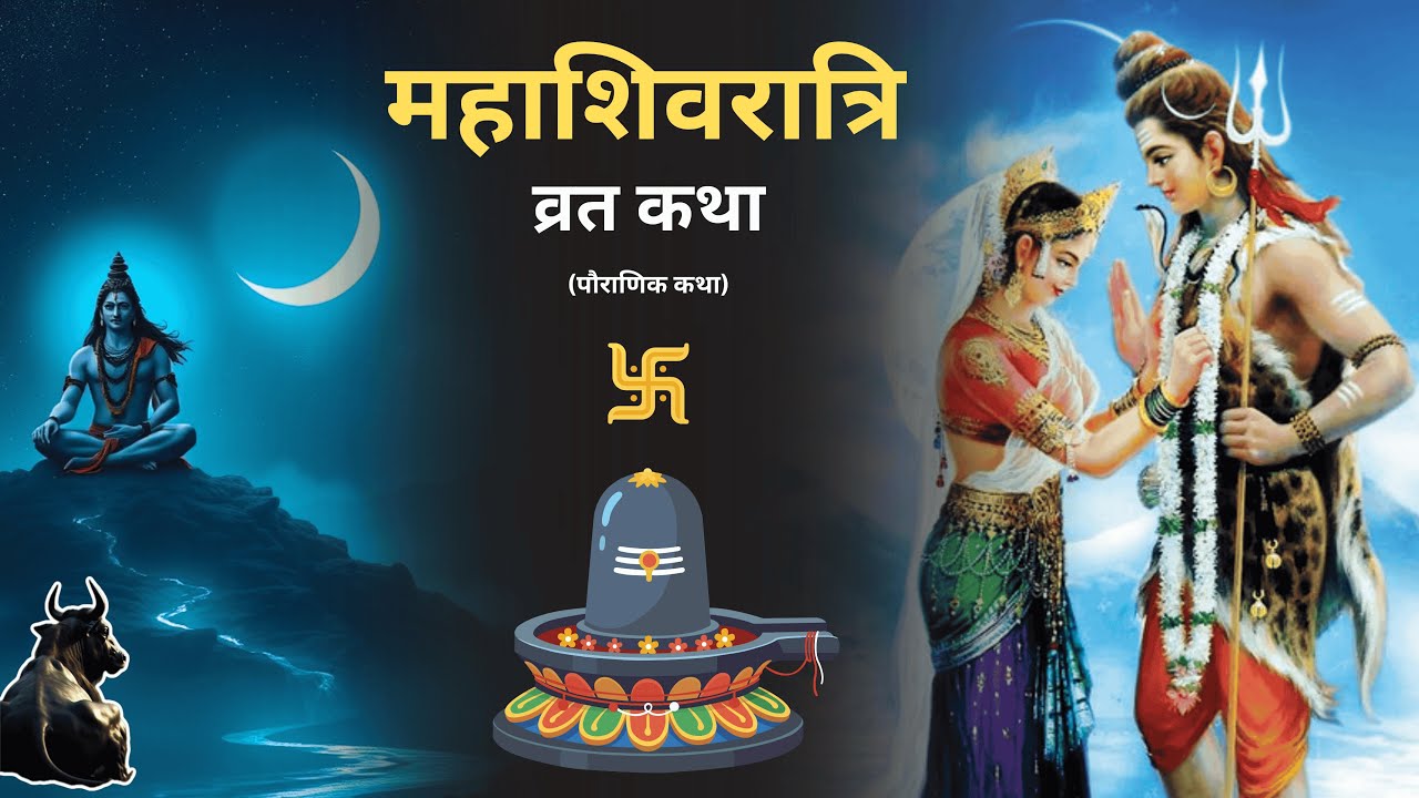 महाशिवरात्रि व्रत कथा | MahaShivratri Katha | #shiva #mahadev #shivji #trending #viral