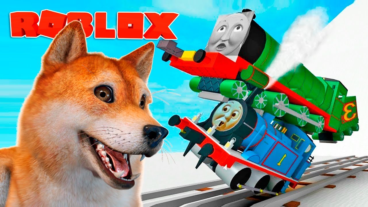 Реакция на аварии и сбои в Roblox с Томасом и его друзьями!