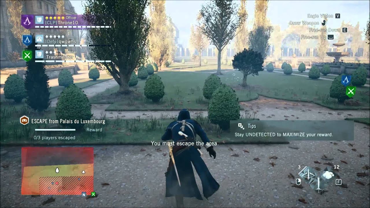 Assassin's Creed: Unity - Co-Op Heists - It Belongs It A Museum Gameplay (PC HD) [1080p]
