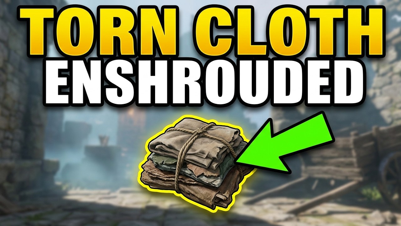 Как найти рваную ткань в игре Enshrouded