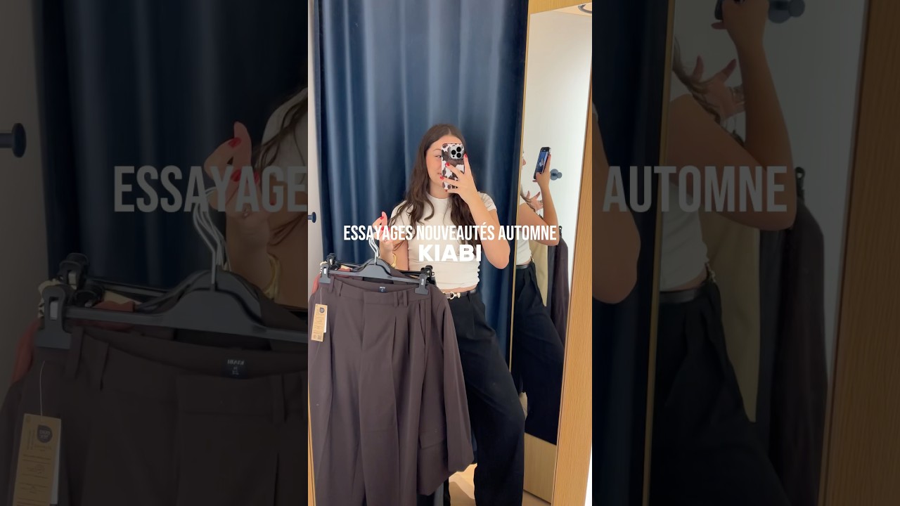 Essayages de la nouvelle collection d&rsquo;automne Kiabi 🍂🐿️🤎 #kiabi #haul #mode #outfitideas