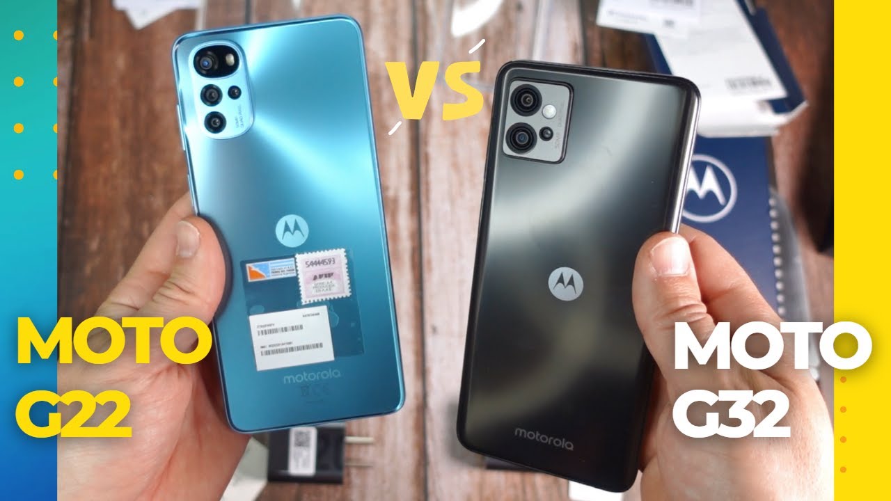 Moto G22 vs Moto G32 | Por ESTO son los más [VENDIDOS] de Motorola
