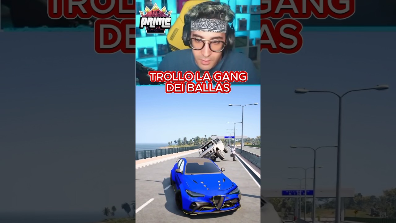 TROLLO LA GANG dei BALLAS su GTA5 RP FIVEM