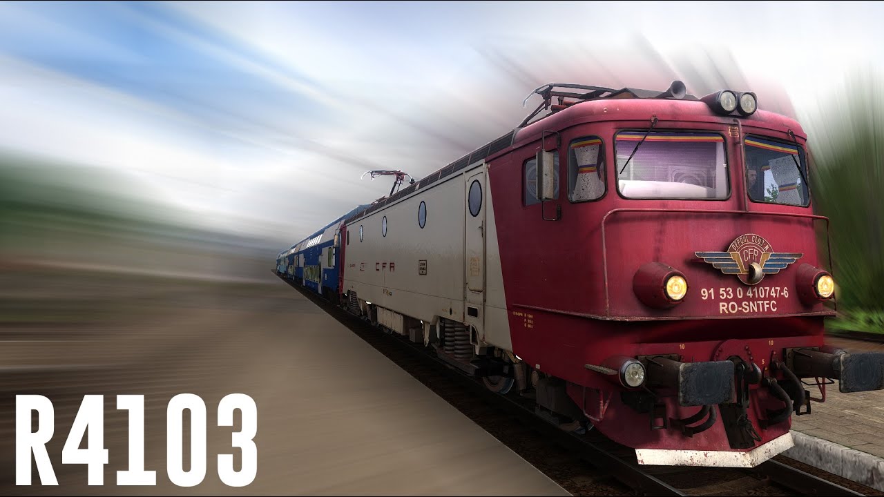 R4103 pe Dej Calatori – Beclean pe Somes | Train Simulator Romania
