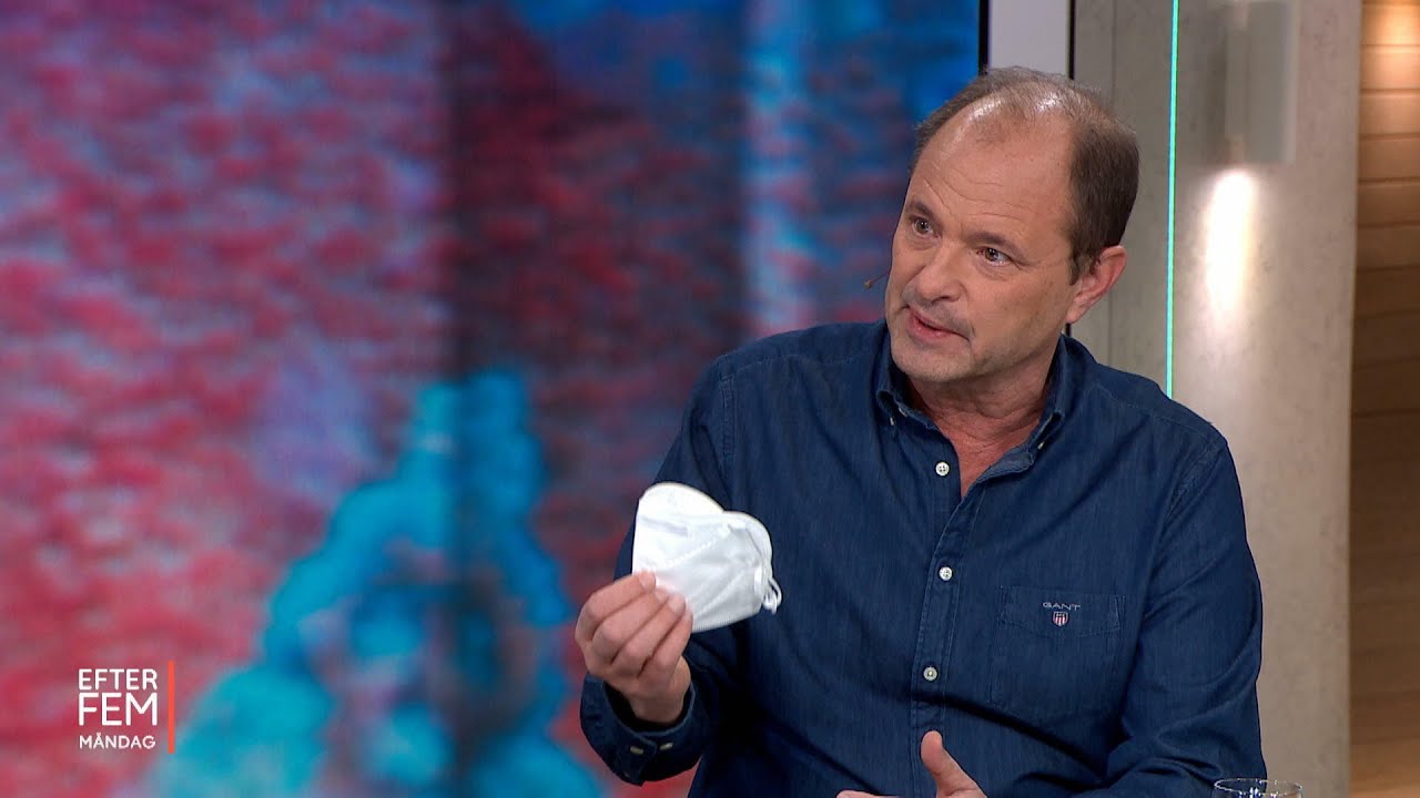 Infektionsprofessorn om hur munskydd hjälper mot smittan | Efter fem | TV4 & TV4 Play