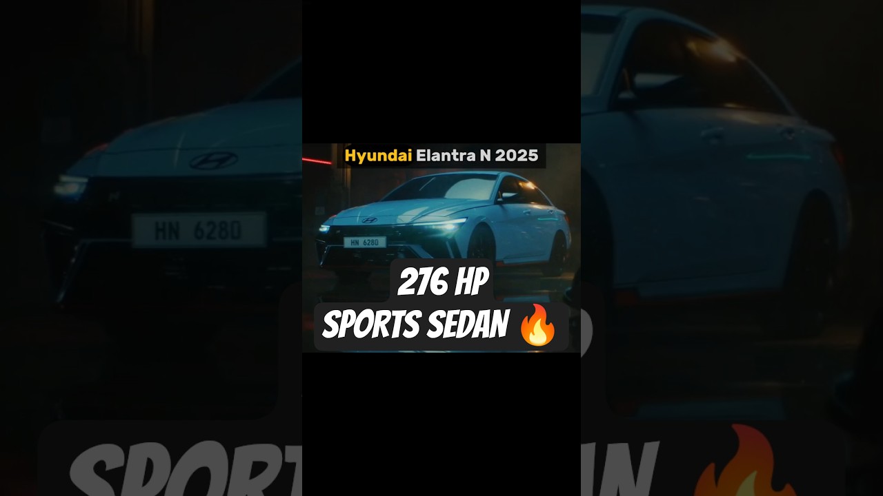 276HP Sports Sedan?  🔥