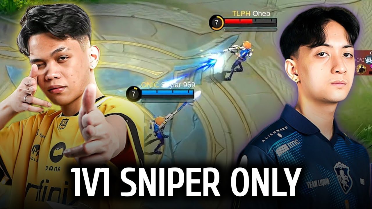 1V1 BEATRIX SNIPER ONLY! OHEB vs SKYLAR | DANA INDONESIA
