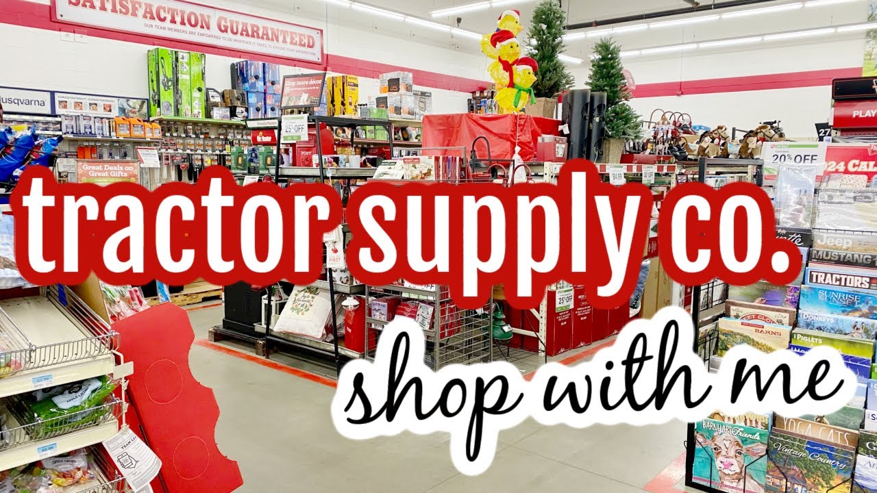 What's new at Tractor Supply Co Winter & Christmas 2023!  Tractor Supply Co shop with me!