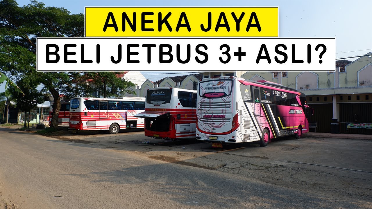 Garasi Bus Aneka Jaya Kedatangan JETBUS 3+ ADI PUTRO!!!