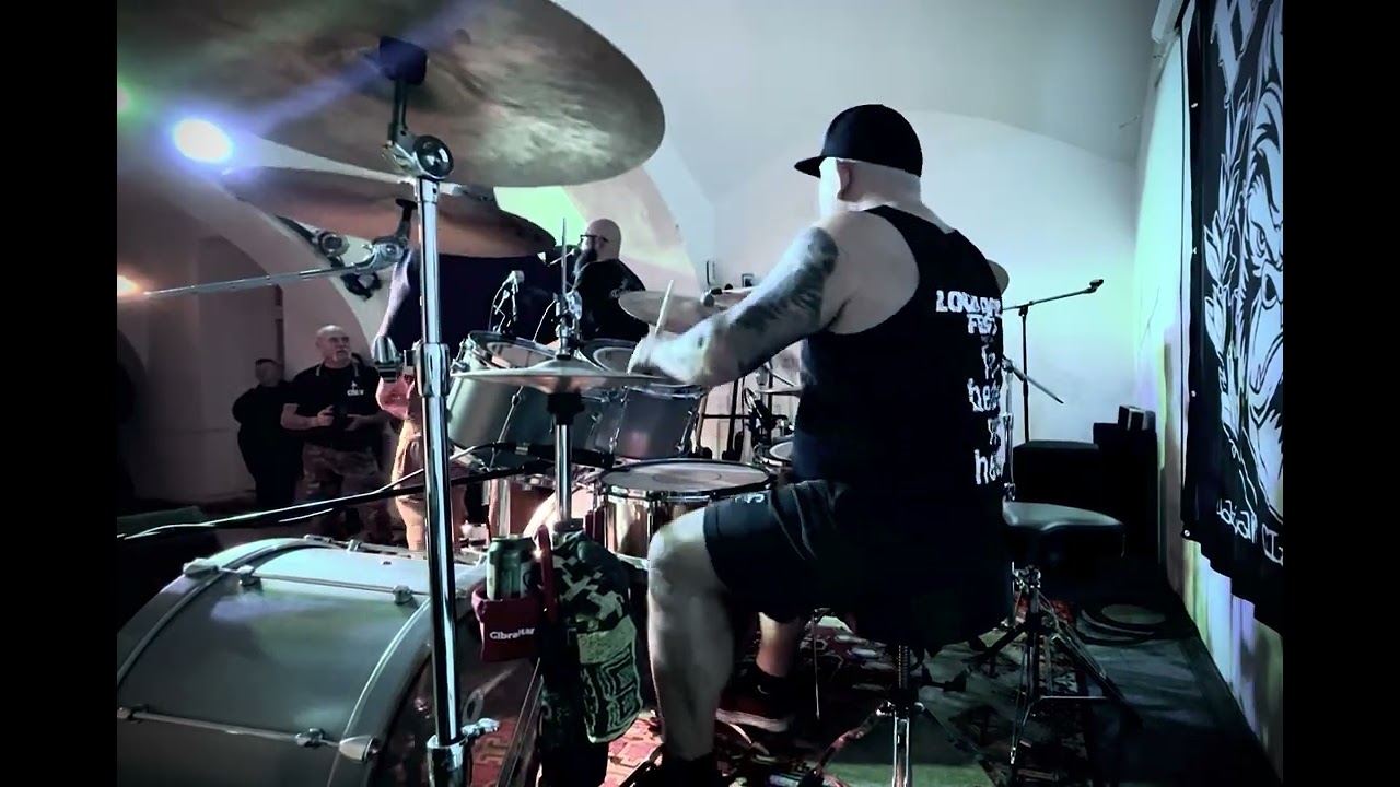 HCXHC Hatvan City Hardcore-koncert Hatvan 2025 janu&aacute;r 25 DRUMCAM