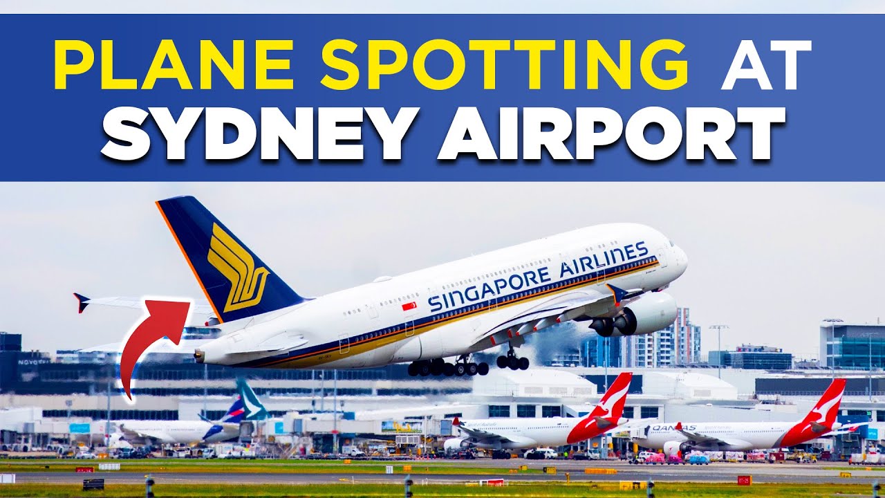 යමු planes බලන්න  Plane Plane Spotting at Sydney Airport |