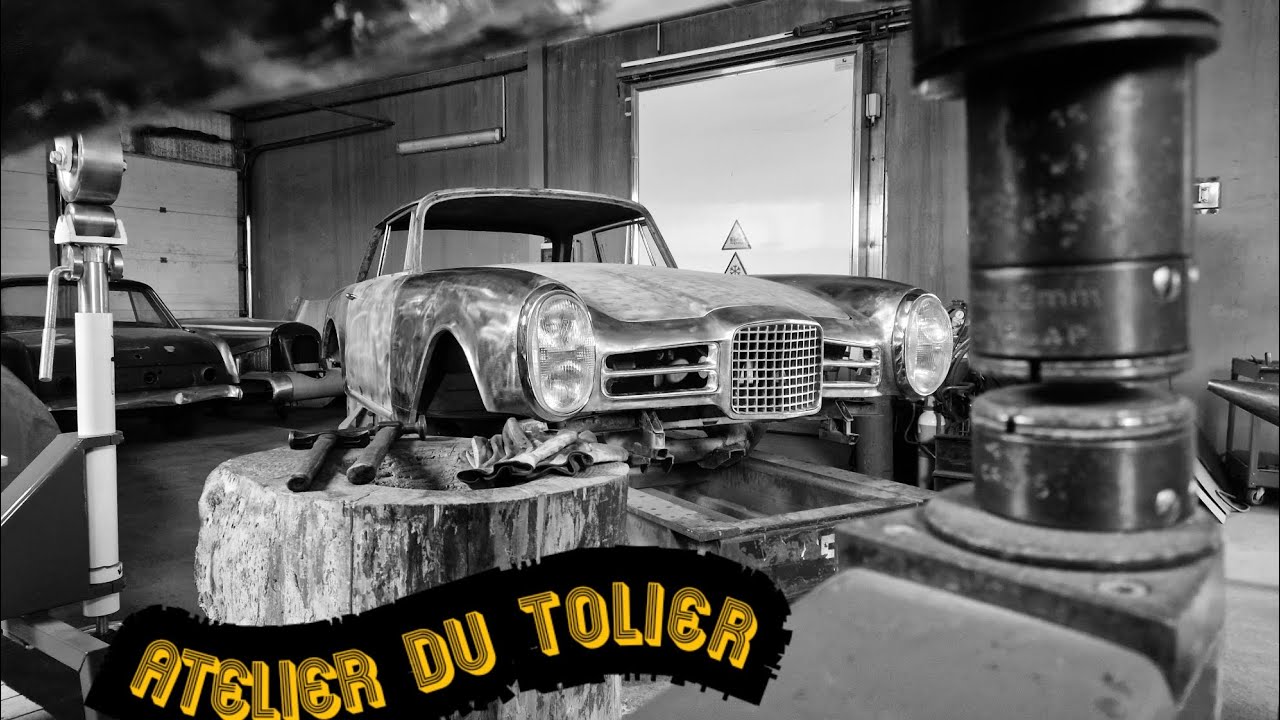 [atelier du tolier ] restauration compl&egrave;te carrosserie sur cette facel vega 3 coup&eacute; 2+2 1964