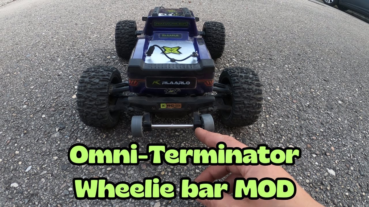 From Speed Run Fail to Wheelie Bar Mod – Rlaarlo Omni Terminator!