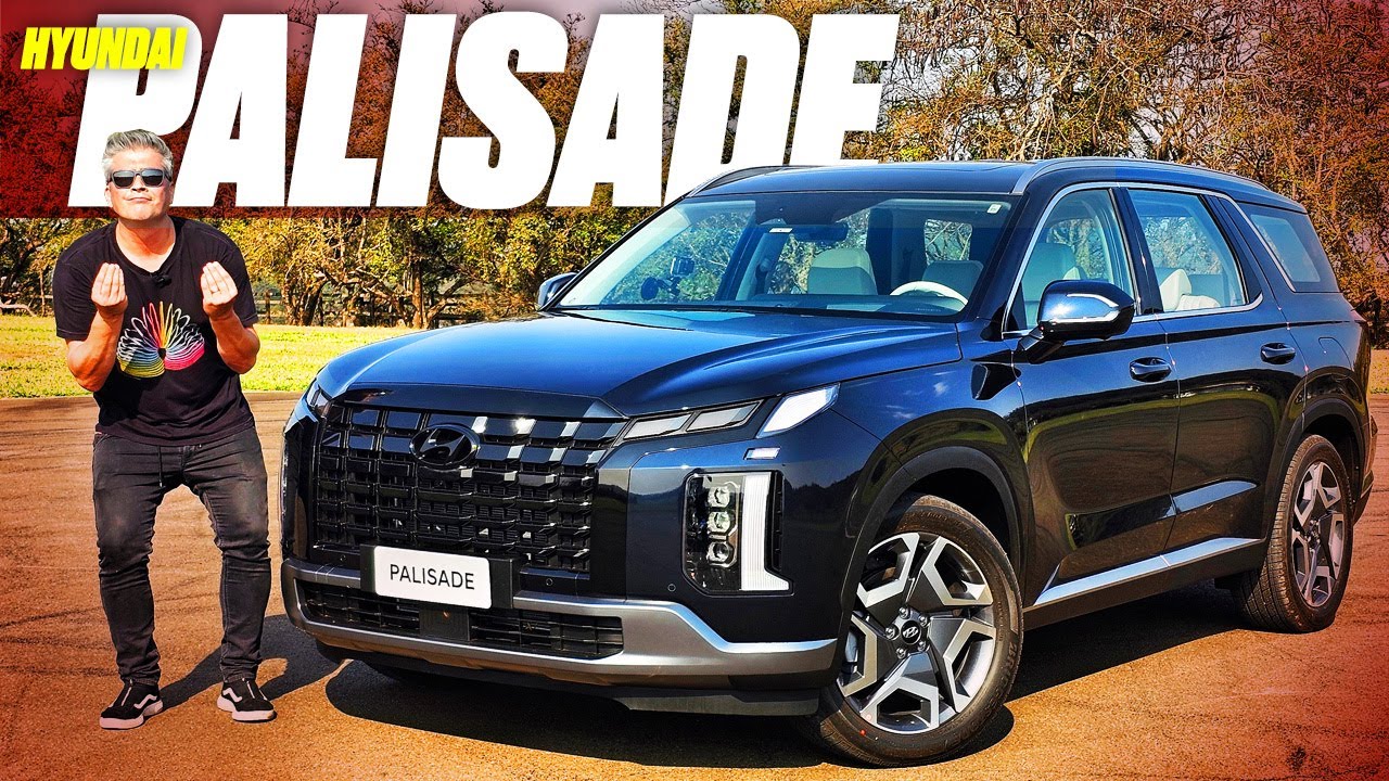 Novo Hyundai Palisade - O SUV GIGANTE DE 8 LUGARES CHEGOU! COMO ELE ANDA? O QUANTO BEBE? SAIBA TUDO!