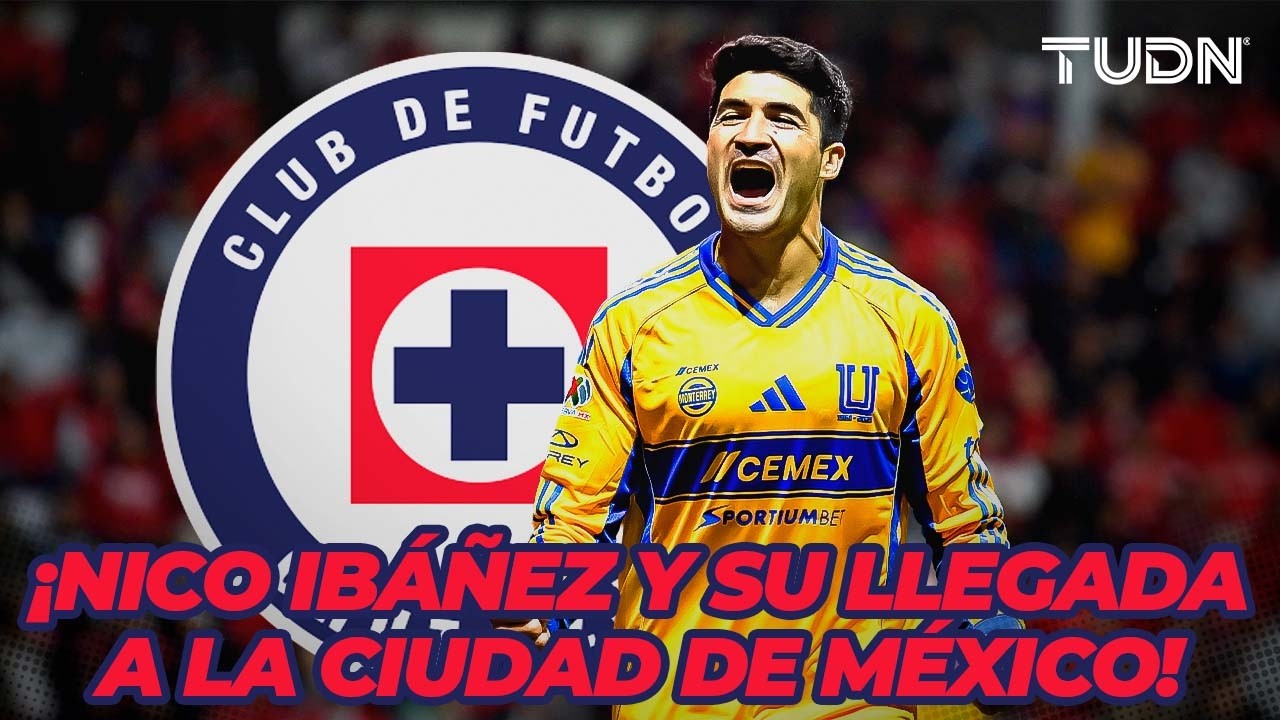 ¡YA ES DE CRUZ AZUL! Así llegó Nico Ibáñez a la CDMX para firmar | TUDN