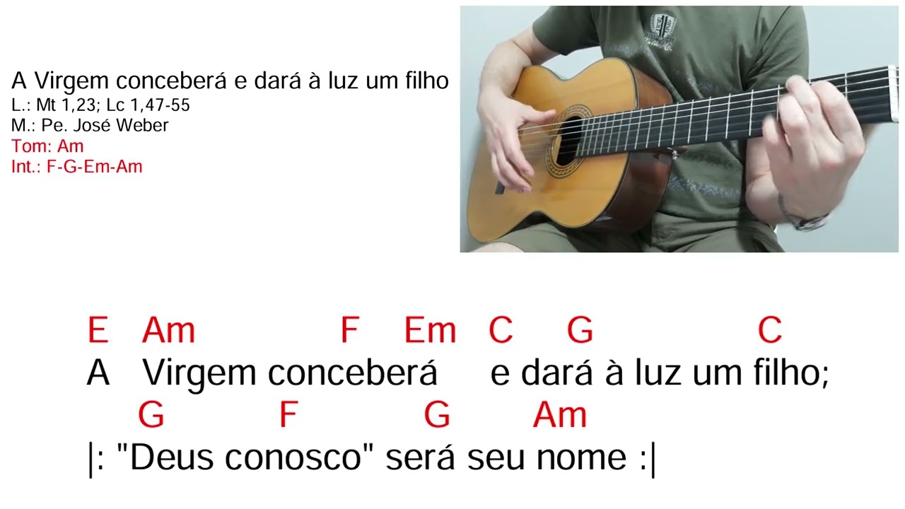 A Virgem conceberá e dará à luz um filho (Comunhão 4º domingo Advento - Ano A)