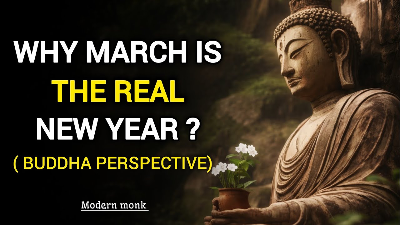 Why march is the real new year — buddha perspective 