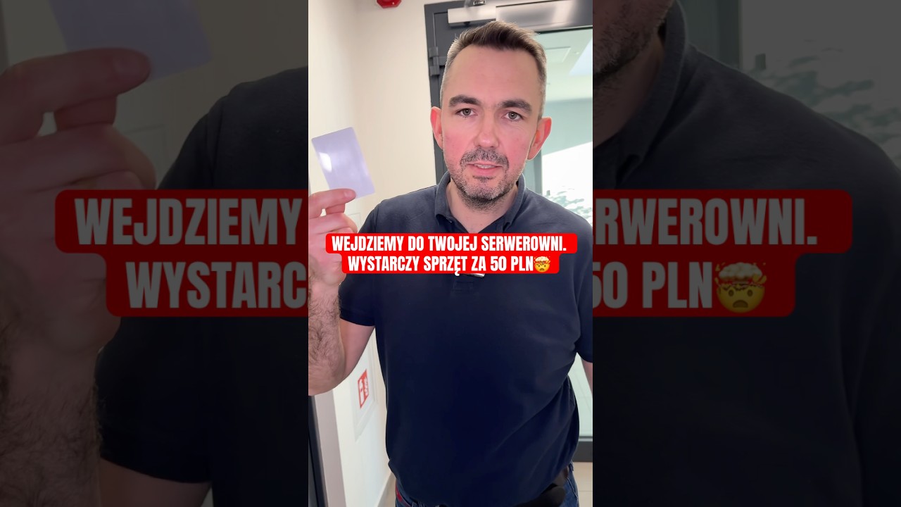 Wejdziemy do Twojej serwerowni wydając 50 zł 😱