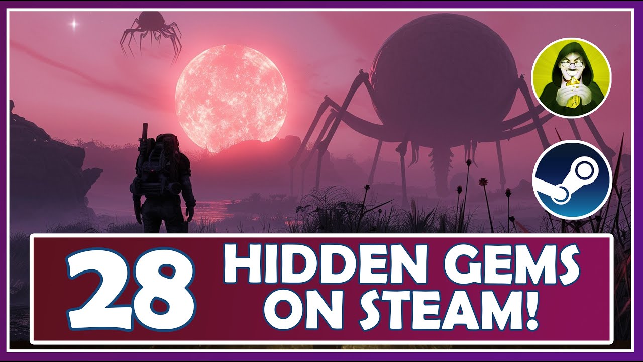 28 HIDDEN GEMS & UNDERRATED GAMES on Steam!