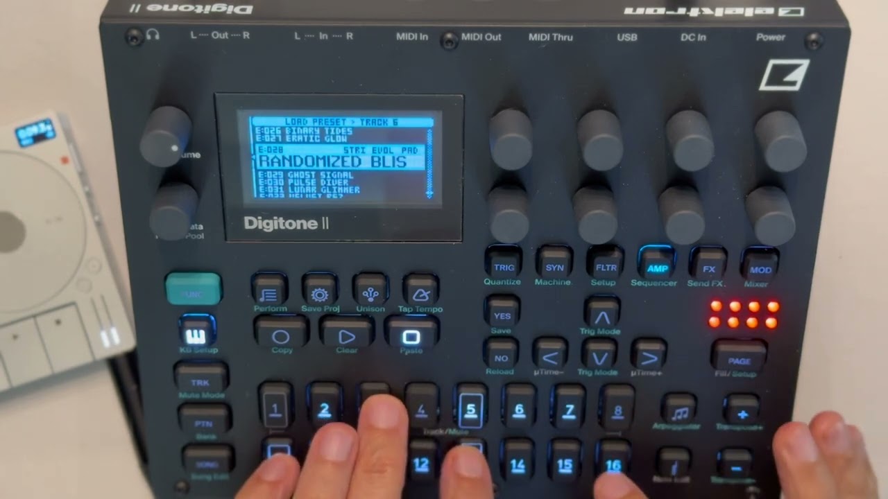 Elektron Digitone 2 Ambient presets